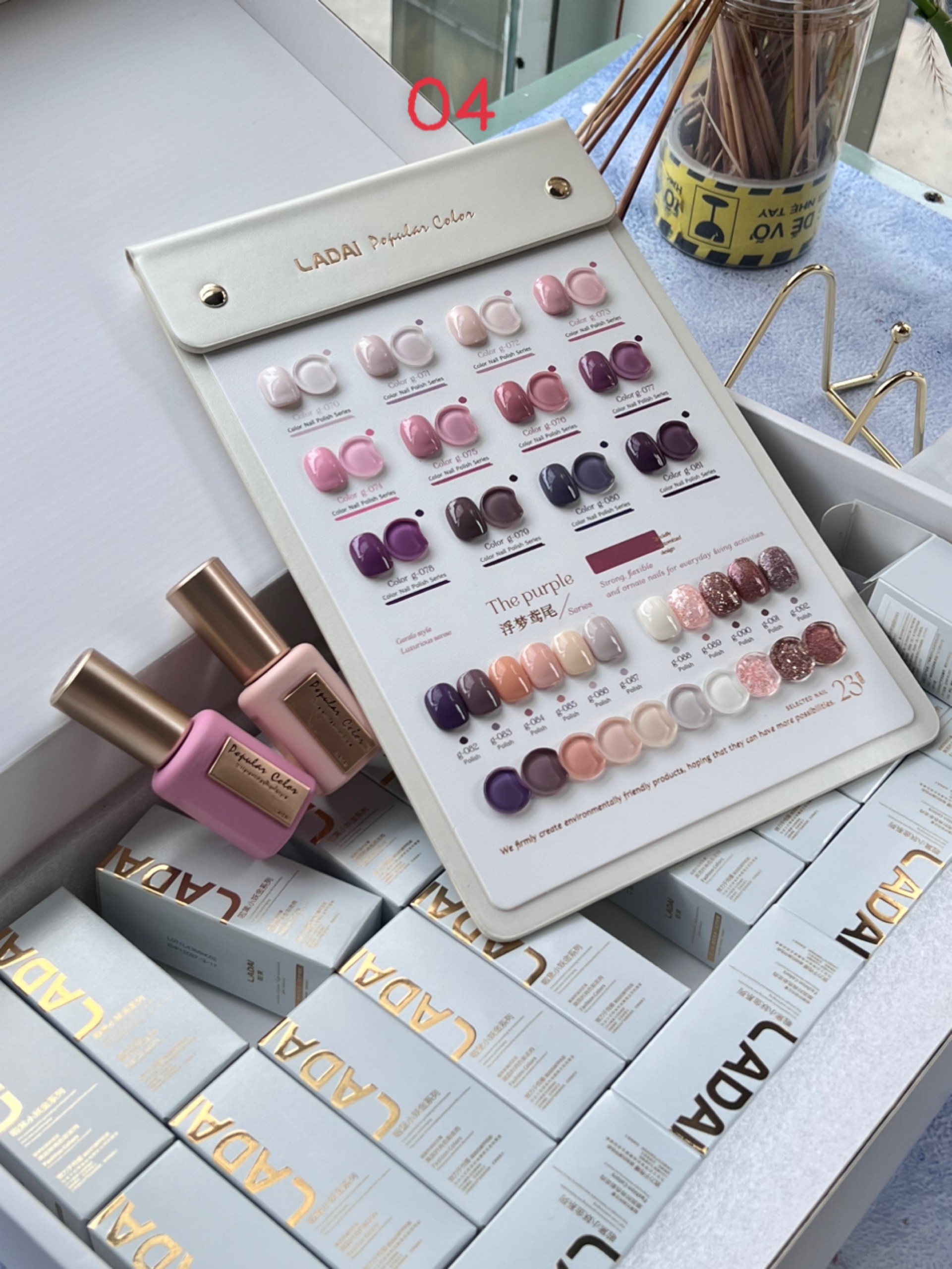 Set sơn Ladai 368M (set nhỏ 23 màu) - mã 04