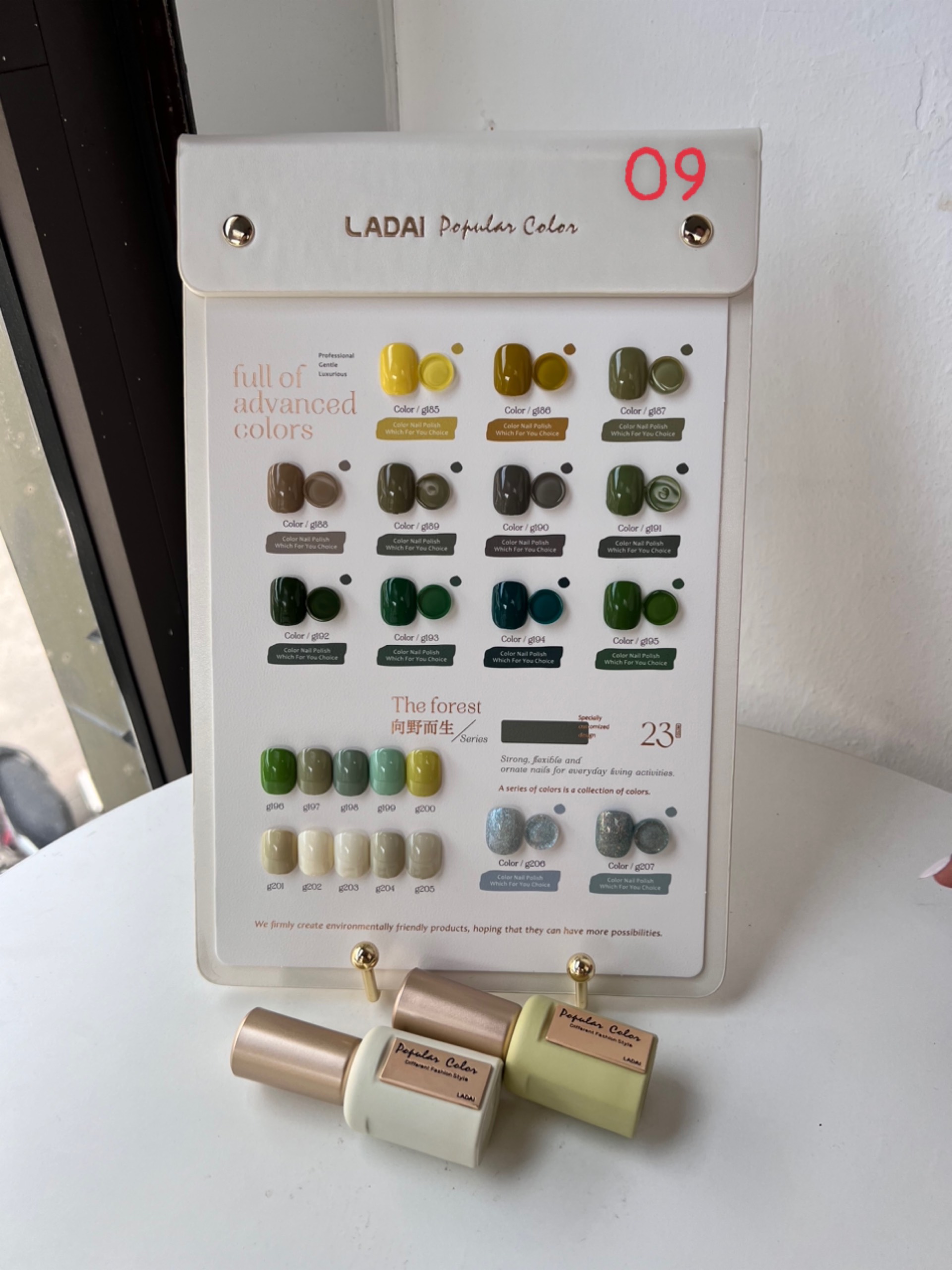 Set sơn Ladai 368M (set nhỏ 23 màu) - mã 09