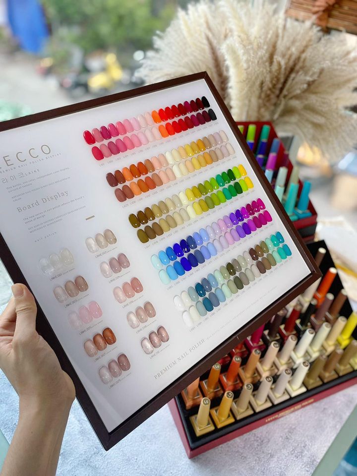 Set sơn LECCO 100 màu (tặng base, top + bảng màu)