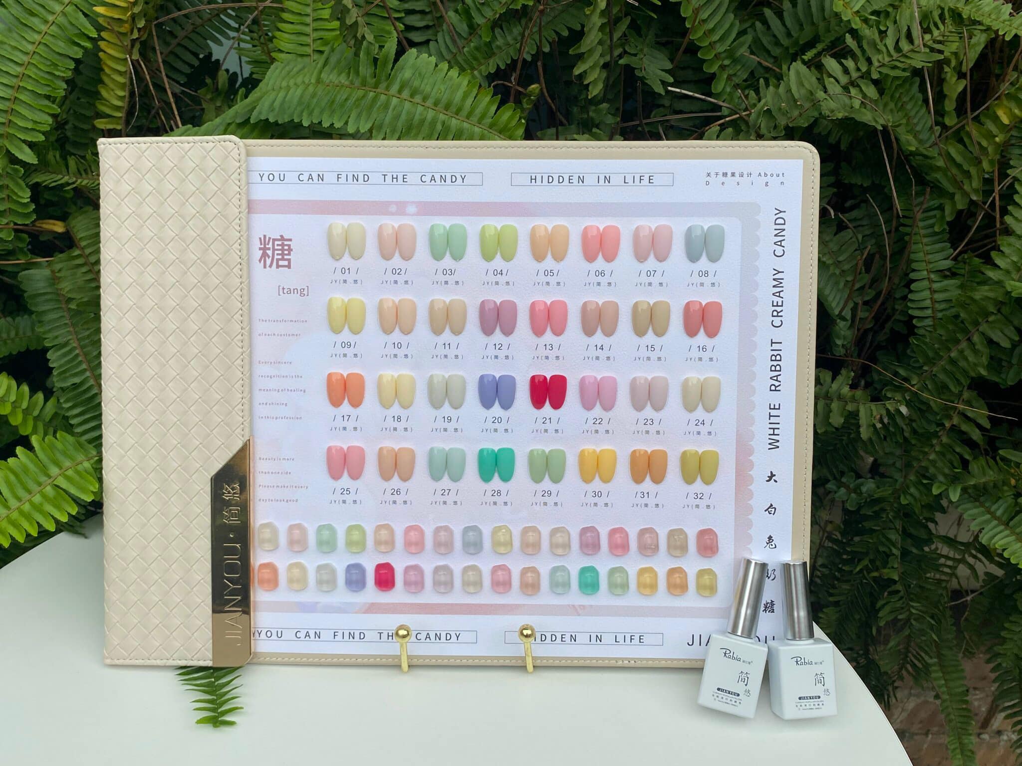 Set sơn pastel JianYou (Rabia) 32 màu