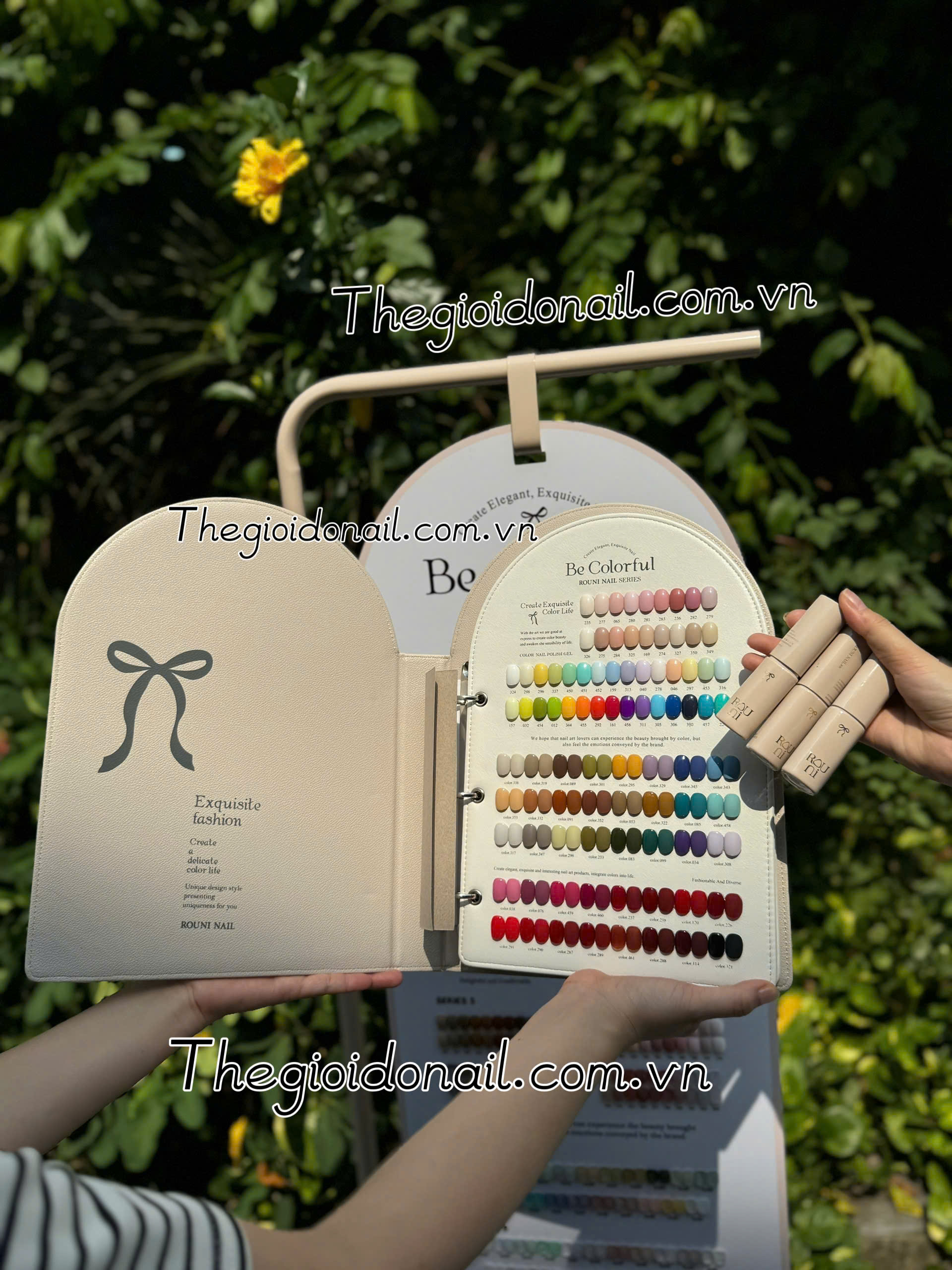 Set sơn Rouni 168 màu