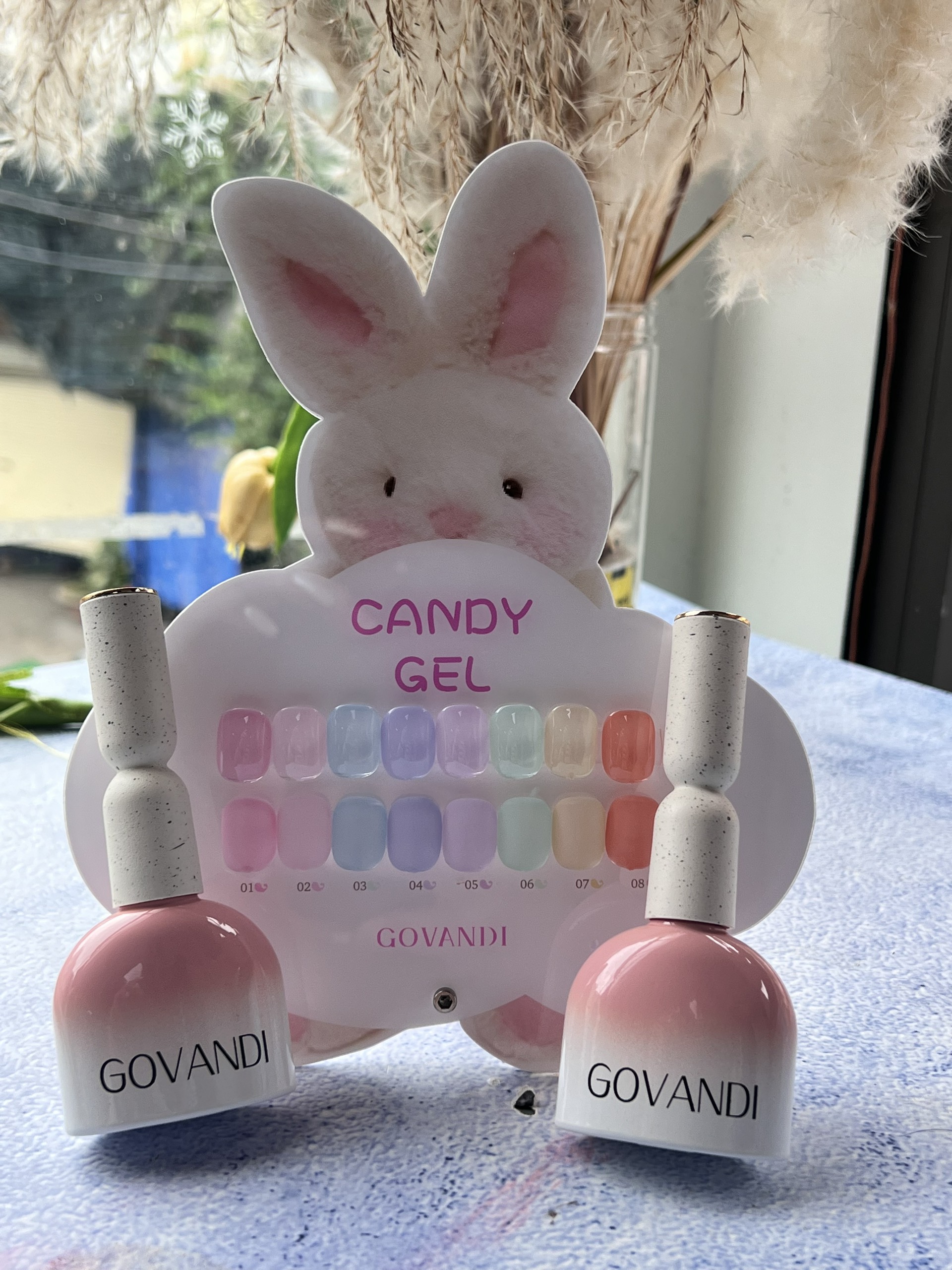 Set sơn thạch pastel Govandi ( 8 màu)