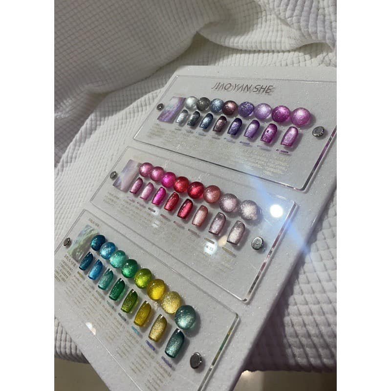 Set sơn mắt mèo kim cương JYS ( 24 màu)