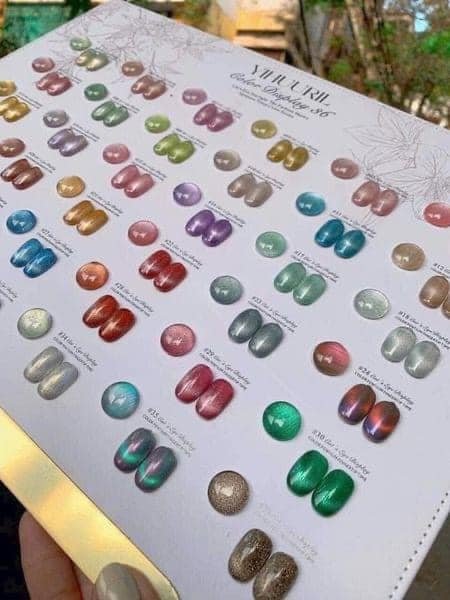 Set sơn mắt mèo YIHUURIL ( 36 màu)
