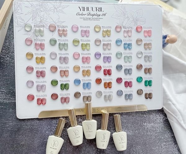 Set sơn mắt mèo YIHUURIL ( 36 màu)