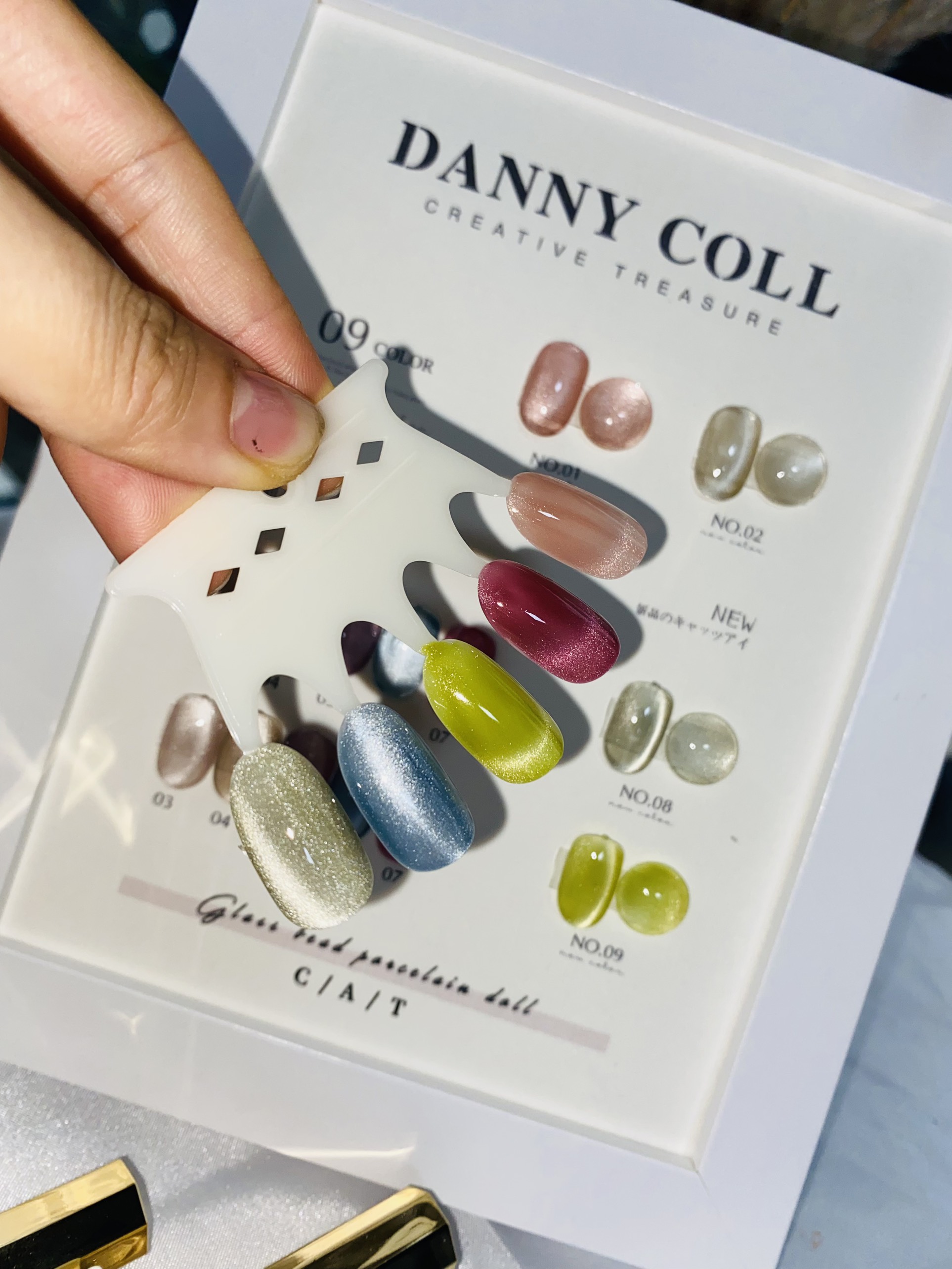 Set mắt mèo DC ánh trăng siêu sáng (9 màu)