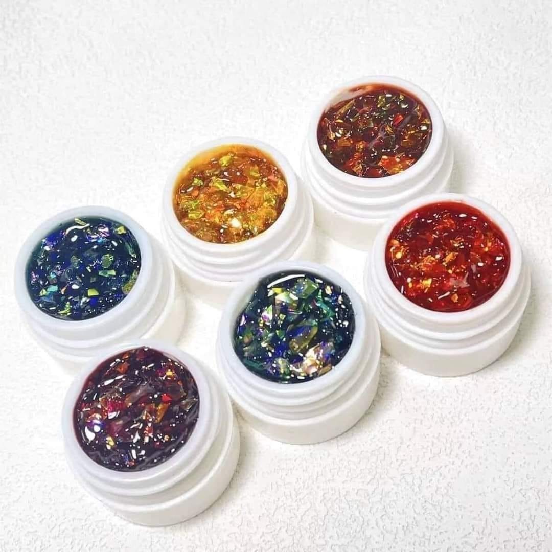 Set gel nhũ galaxy ẩn (6 hũ)