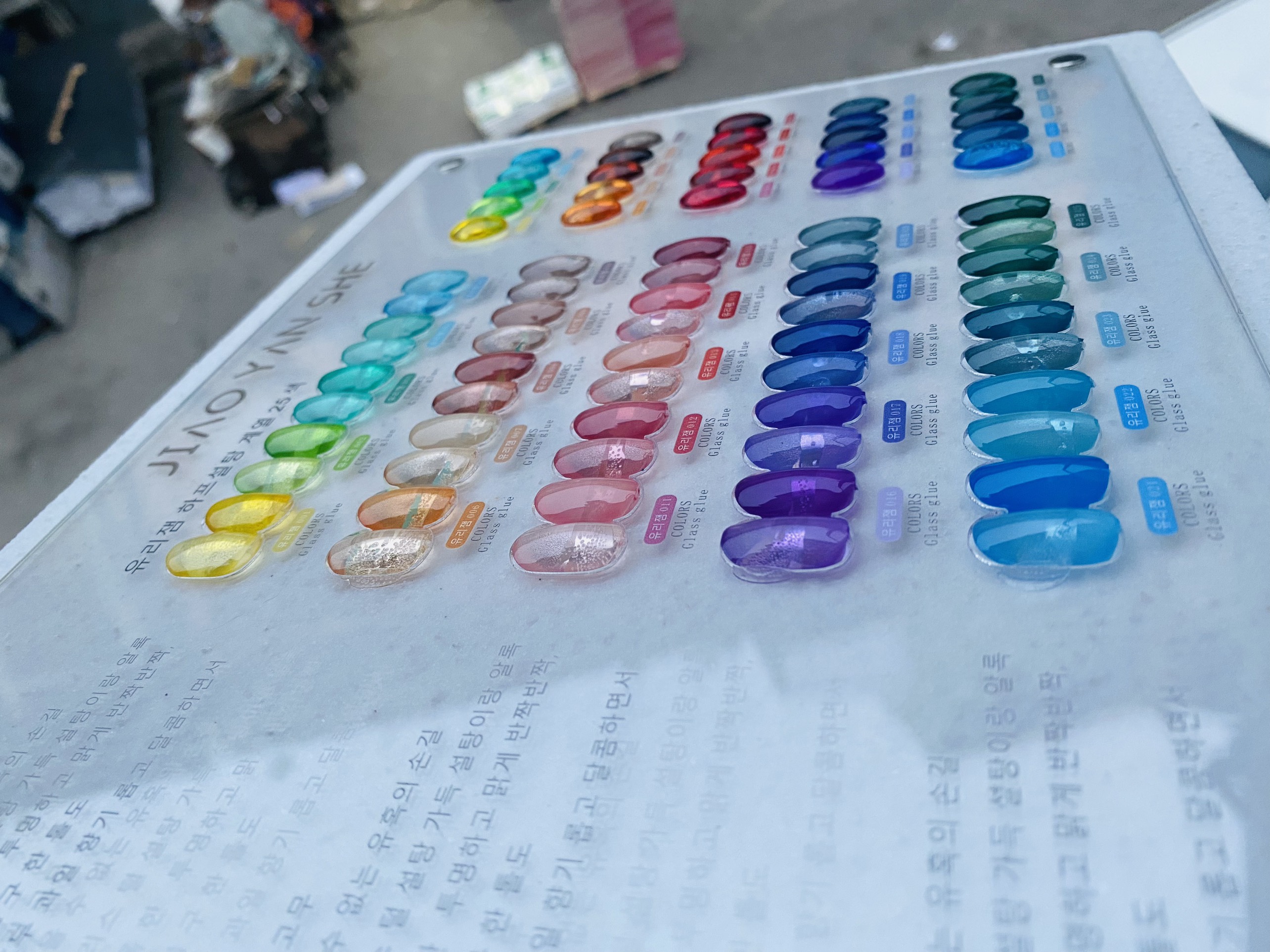 Set thạch kẹo Jiao 25 màu