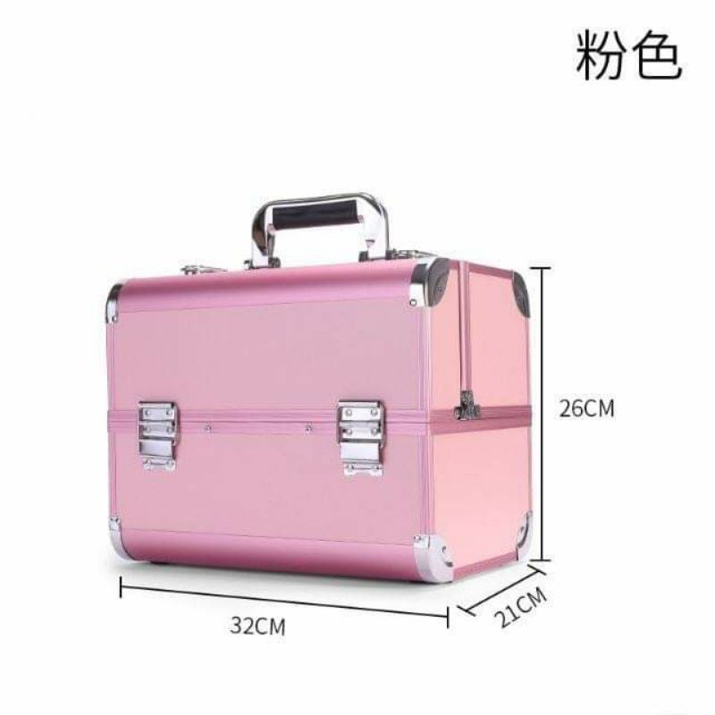 Cốp đồ Nails Nhôm 2 tầng