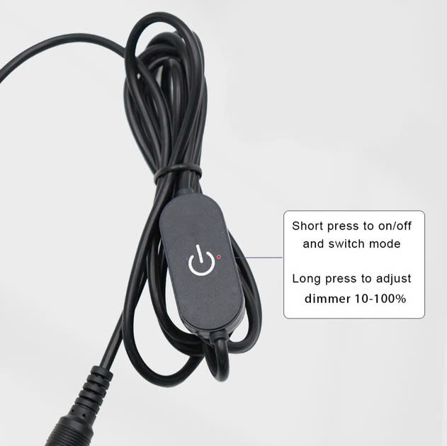 Đèn led bán nguyệt đính đá  Trắng