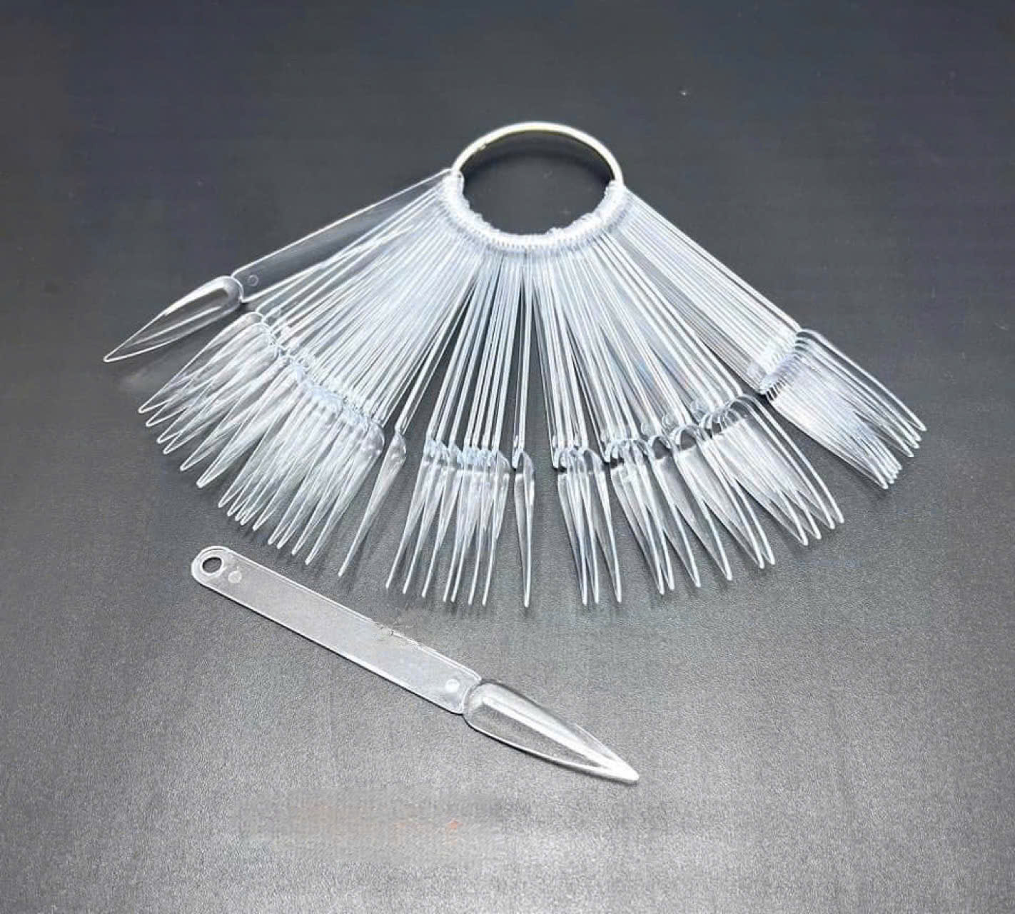 Móng Que Mẫu Gói - Đầu Nhọn - Trong