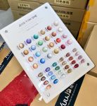 set mắt mèo pha lê  Jiao 24 màu + tặng kèm bảng màu