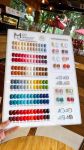 Set sơn Minayin 92 màu + bảng màu, base/ top