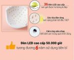 Máy hơ tích điện Lugx