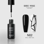 Gel cọ nét cao cấp Barbie Mirage - đen