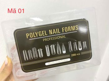Hộp Móng Úp gel mix phom - mã 01 (288 pcs)
