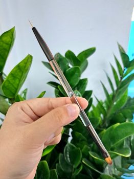 Cọ đắp gel 2 đầu (đầu đắp, đầu cọ râu)