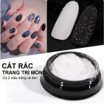 Nhũ rắc đen, trắng