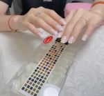 Móng úp HSM nhám vuông đục - ngắn