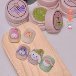 Set gel nặn hoa 9d Honey Girls (12 hũ)