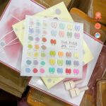 Set sơn màu pastel ( 21 màu) + tặng bảng màu