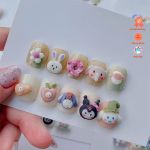 Set gel nặn hoa 9d Honey Girls (12 hũ)