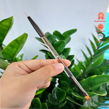 Cọ đắp gel 2 đầu (đầu đắp, đầu cọ râu)