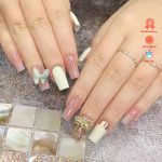 Sơn gel màu trắng sữa Mxbon