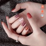 Nhũ rắc bling đỏ
