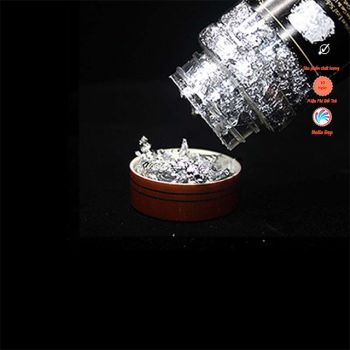 Hũ giấy nhún vụn lẻ - bạc (3g)