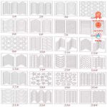 Set miếng dán fen đầu móng 24 tấm