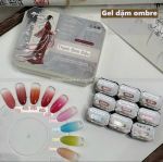 Set gel dặm ombre 9 màu - set 02