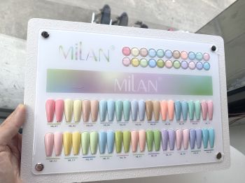 Set gel màu Pastel MiLan (22 màu)
