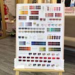 Set sơn Minayin 200 màu + bảng màu kèm khung gỗ