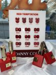 Set sơn mắt mèo, nhũ flash đỏ Danny Coll (9 màu)