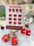 Set sơn mắt mèo, nhũ flash đỏ Danny Coll (9 màu)