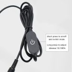 Đèn led bán nguyệt đính đá  Trắng